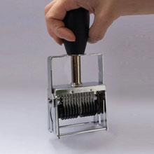 Vintage Justrite Self-Inking Numberers